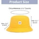 thumbnail image 2 of Gorro de sol AJG para niños, algodón, cara sonriente, 54 cm, 2 a 7 años, 2 of 5