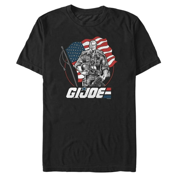 Mens GI Joe Patriotic Circle Up T Shirt