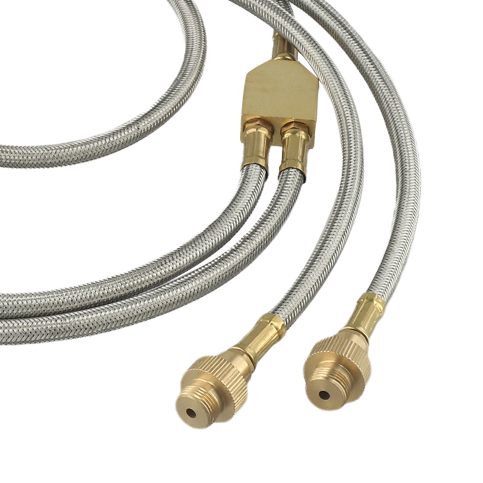 Outdoor Camping Stove Gas Tank Connector Double Head Connecting Line Hose
