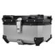 thumbnail image 1 of Baúl Superior Para Motocicleta, 32L CAJA Trasera Universal de aluminio INGERMABLE PARA MOTOCLETA CON CERRADURA DE SEGURIDAD Y TIRAS RLOGANOS CAJA TRASERA NEGRA NEGRA, 1 of 7