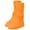 Orange, variant on Adult Outdoor Sports Shield Durable Reusable Shoe Covers for Hiking Cycling Walking and Mud for Outdoor Activities