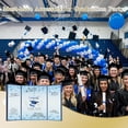 thumbnail image 4 of Libro de visitas de graduación 2025, azul, clase 2025, decoración de fiesta, 4 of 7