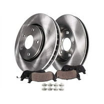 Front Ceramic Brake Pad and Rotor Kit - Compatible with 2003 - 2011 Ford Ranger 4WD 2004 2005 2006 2007 2008 2009 2010