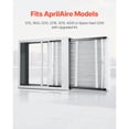 thumbnail image 2 of KFFKFF 20 x 25 x 4 Furnace Filter, MERV 16 HVAC Ac Filters,12-Month Electrostatic Pleated Air Conditioner Filters, 2-Pack (Actual Size: 20.47 x 25.20 x 3.98 Inch), 2 of 9