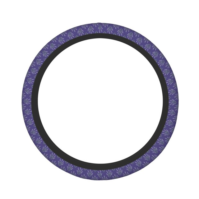 Balery Lavender Flowers Fundas elásticas antideslizantes para volante, funda protectora universal para hombre y mujer, 15 pulgadas, accesorios para coche.
