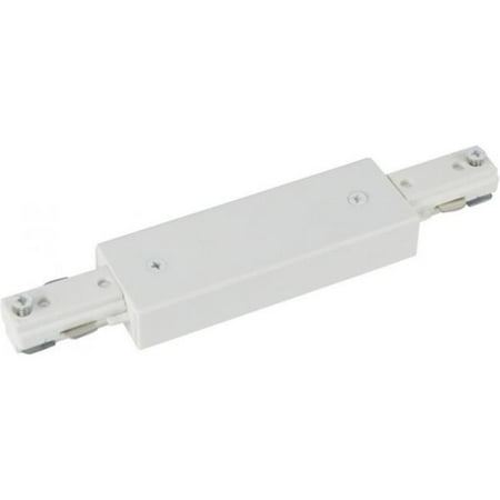 

Cal LightingHT-283-WH Straight Connector with Power Entry- White