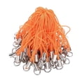 thumbnail image 4 of 100 piezas de cordones para teléfono, correas colgantes para teléfono, cordones para muñeca, cuerdas para teléfono DIY, cordones con dijes Lariat para Naranja, 4 of 8