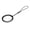Black, variant on Naierhg Universal Detachable Mobile Phone Case Finger Ring Lanyard Strap Hanging Rope