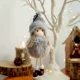 thumbnail image 1 of Angel Doll Pendant Christmas Doll Hanging Ornaments Christmas Tree Plush Ornaments Christmas Plush Ornaments for Christmas Party,Wedding Presents（gray）, 1 of 3