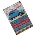 thumbnail image 4 of Advancent Vintage Retro hierro decoración de pared coche motocicleta cartel cartel placa hogar sala de estar Decoración del hogar 19, 4 of 6