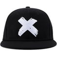 thumbnail image 4 of Unisex Snapback Hats, Adjustable Embroidered Dad Hat Flat Bill Baseball Cap for Men Women, 4 of 7