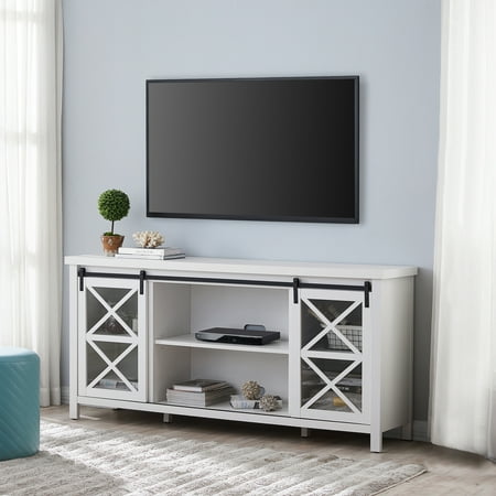 Camden&Wells - Clementine TV Stand for TVs up to 75" - White