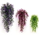 thumbnail image 2 of Xiao Hua 2 piezas de enredaderas de flores artificiales, para Navidad, plantas de hiedra colgantes de plástico, enredaderas falsas, hierba verde, 2 of 5