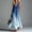 Blue, variant on Wedding Guest Womens Summer Dresses Maxi V-Neck Plus Size Ruffle Tie Dye Gradient Button Down Elegant Vintage Casual with Pockets Bodycon Pink
