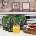 thumbnail image 6 of Daiia Australian White Tree Frog Sitting on Branch Pattern 2 slice Toaster Cover, Toaster Appliance Dust-proof Cover For Kitchen Small Appliance Dust Cover and Fingerprint Protection, 6 of 7