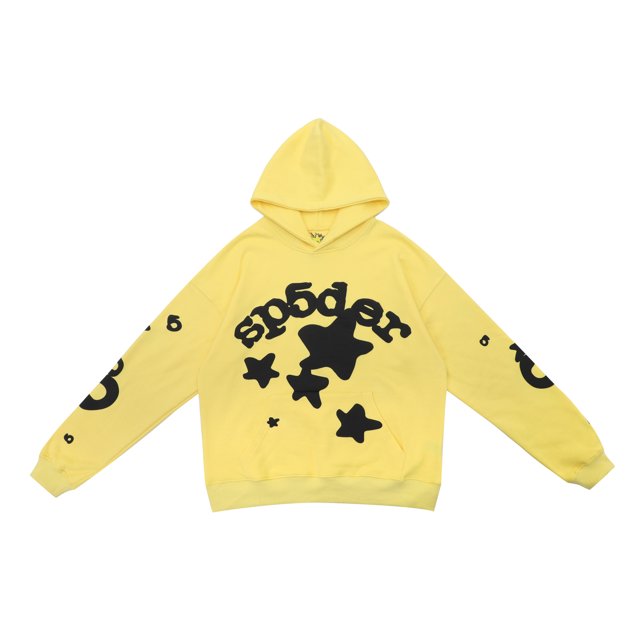 Sudadera con capucha Sp5der, sudadera con capucha con letras de espuma de telaraña americana de alta calidad, traje suelto para hombres y mujeres