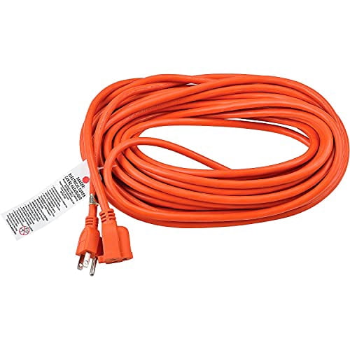 Global Industrial FL-101-14AWG-50FT 50 ft. 15A Outdoor Extension Cord, Orange - 4.6 gal