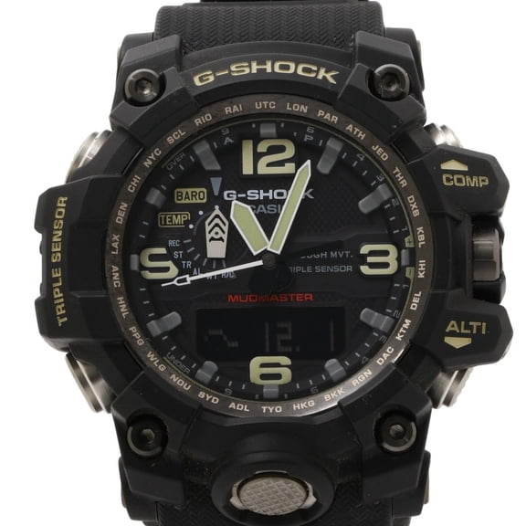 Pre-Owned CASIO GSHOCK MASTER OF G LAND MUDMASTER GWG10001AJF Men's Watch, Black... (Good)