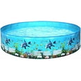 thumbnail image 5 of Kiddie Pool Foldable Non-Inflatable Hard Plastic for Kids, Toddlers, Adults, Dogs 5FT, 5 of 14