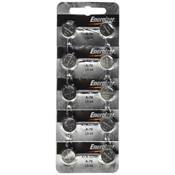 Energizer LR44 1.5V Button Cell Battery 10 pack (Replaces LR44, CR44