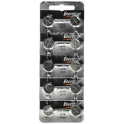 Energizer LR44 1.5V Button Cell Battery 10 pack (Replaces: LR44, CR44, SR44, 357, SR44W, AG13, G13, A76, A-76, PX76, 675, 1166a, LR44H, V13GA, GP76A, L1154, RW82B, EPX76, SR44SW, 303, SR44, S303, S35