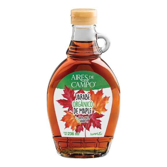 Jarabe de maple Aires de Campo orgánico 236 ml