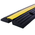 thumbnail image 4 of 5 Pcs Cable Protector Ramp Rubber Speed Bumps 6600Lbs Load with 12 Bolts Spike, 4 of 7