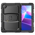 thumbnail image 2 of XYX for Lenovo Tab 10.1 2025 TB-311XU/K10C TB-311FU Case 10.1 inch, 3in1 Heavy Duty Shockproof Tablet Case with Stand, Shoulder Strap, Black, 2 of 7