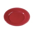 thumbnail image 3 of Mainstays 8in Brynn Red Stoneware Salad Plate, 3 of 6
