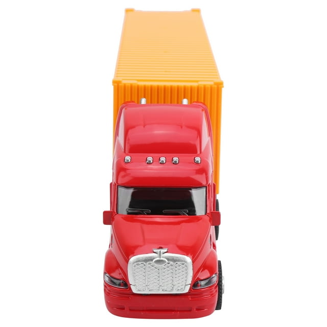 Container Truck Model Toy, Container Truck Toy, Interesting Delicate Work Durable For Decoration Children Collection Kids
