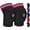 Black Pink, variant on RDX knee pads for MMA kickboxing and Muay Thai training, foam padded Support Guard