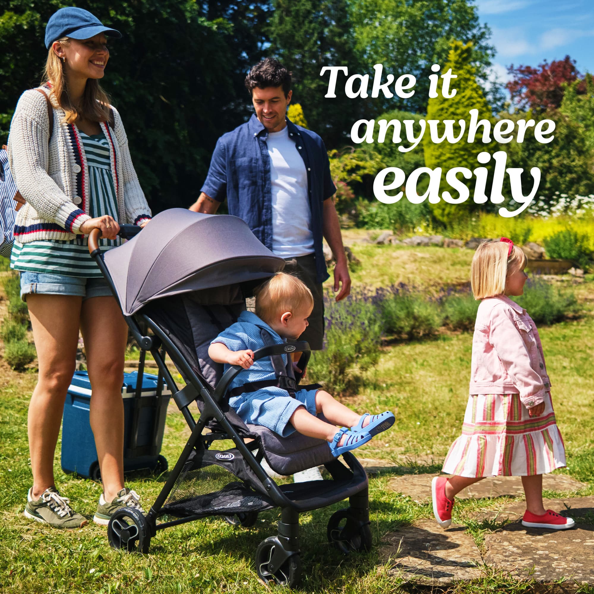 Graco Ready2Jet Compact Stroller, Kingston Grey photo 5