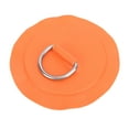 thumbnail image 1 of Stainless Steel, PVC, D Ring Circular Patch, Water Sports Accessory, with Bungee Cord Attachment for Inflatable Boat, Kayak, Dinghy, Ideal for Secure Rope Grip, 1 of 7