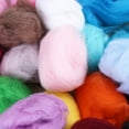 thumbnail image 4 of CATIEBYE Felting Fiber Wool Fleece Yarn Assorted Colors Craft Kit for Needle Felting and Wool Projects 1 Set, 4 of 6