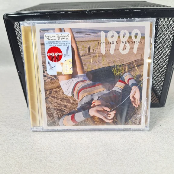 Viva - Taylor Swift 1989 Taylors Version Cd Sunrise Yellow Edition Cracked Case Read