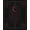 Black, Pattern 1, variant on ODIKA 8'x10' Washable Area Rug Black Gold Celestial Moon and Roses Design Elegant Floral Astronomical Motifs for Living Room, Under Sectional, Family , Durable, Non-Slip