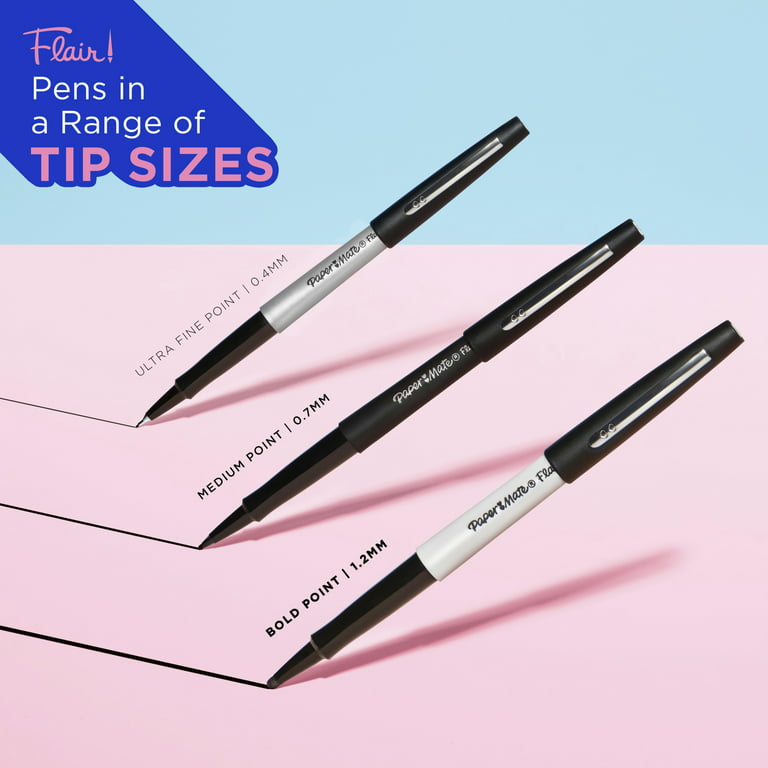 Sharpie Pens, Felt Tip Pens, Fine Point (0.4mm), Black, 4 Count