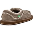thumbnail image 4 of Sanuk Men's Chiba Chill Brown What The Fuzz Sidewalk Surfers Sidewalk Surfers, 4 of 6