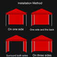 thumbnail image 2 of 1pcs Sidewall for Pop-up Canopy Rainproof Canopy Side Wall Canopy, 2 of 8