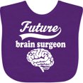 thumbnail image 3 of Inktastic Future Brain Surgeon Doctor Boys or Girls Baby Bib, 3 of 4