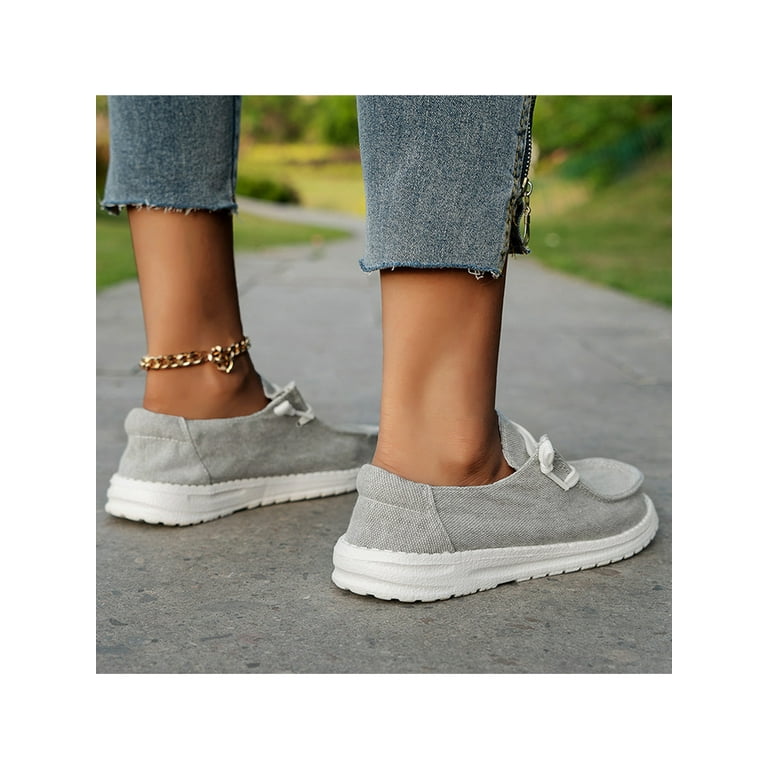 Slip on canvas shoes walmart clearance