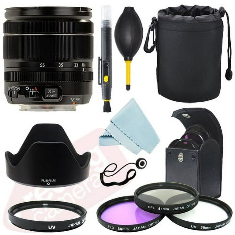 Fujifilm XF 18-55mm f/2.8-4 R LM OIS Zoom Lens + Filter Kit