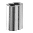 thumbnail image 1 of 1/8inch 100pcs Aluminum Crimping Loop Sleeve For Wire Rope, Cable Ferrule, 1 of 5