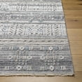 thumbnail image 2 of Hauteloom Danny Recycled Material Living Room, Bedroom Area Rug - Southwestern - White, Black, Silver Gray - 9' x 12', 2 of 6