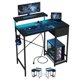 thumbnail image 1 of Escritorio Gamer X-cosrack de 85 cm con luces LED y tomacorrientes, 1 of 9