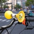 thumbnail image 6 of WIRESTER Cute Bike Horn Bell for Kids & Adults, Bicycle Handlebar Air Horn, Bike Accessory for Tricycles, Balance Bikes & Scooters - Sunflowers Flowers, 6 of 6