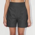 thumbnail image 1 of WILLBEST Pantalones Cortos Casuales de Verano para Mujer, Cintura Elástica, Entrepierna de 18 Cm, Cómodos Conjuntos de Playa con Bolsillos Prácticos para Uso Diario. Chica, 1 of 4