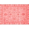 thumbnail image 1 of Ahgly Company Indoor Rectangle Abstract Red Modern Area Rugs, 5' x 7', 1 of 4