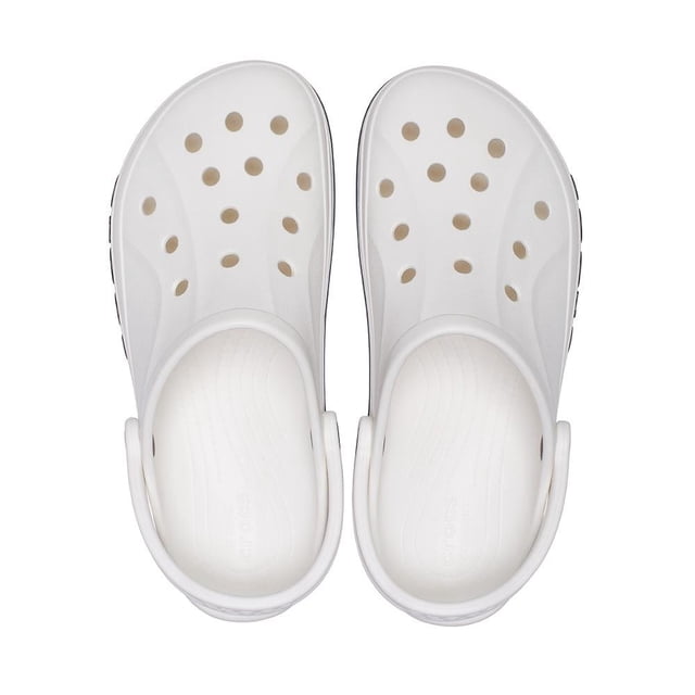 Bayaband Clog Crocs Unisex Talla 26 Blanco/Marino
