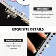 thumbnail image 4 of Rabbits and Stars Ring Binder Notebook Journey Note Diary College Ruled Spiral Notebook Study Loose Leaf Paper A5 60 Pages, 4 of 8